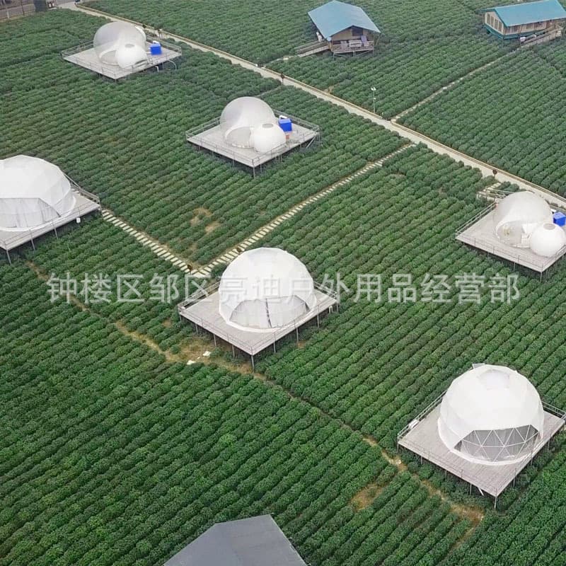 Outdoor camping transparent spherical tent hotel resort starry sky tent scenic camp B&B hotel tent room 5
