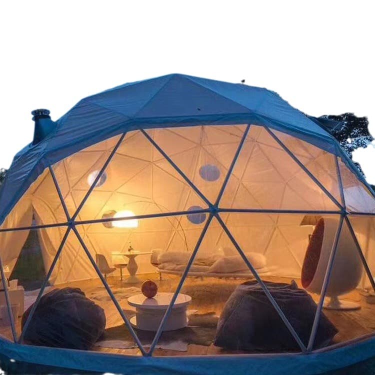 Outdoor camping transparent spherical tent hotel resort starry sky tent scenic camp B&B hotel tent room 6