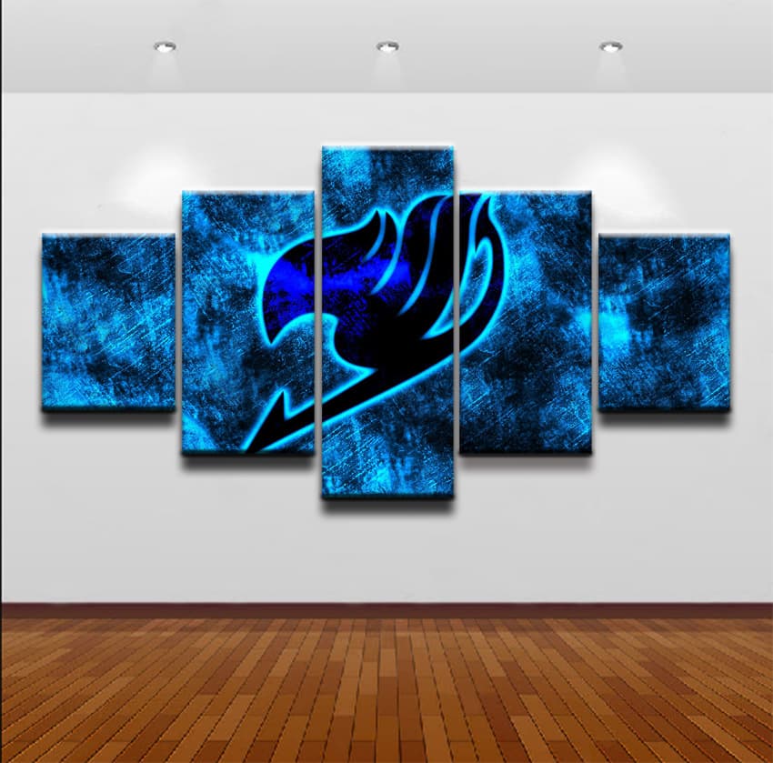 AliExpress Canvas Poster Home Decor Living Room One Piece Fairy Tail Logo Poster Wall Art Decorative Painting 4