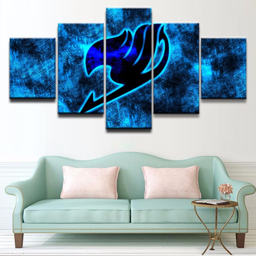 AliExpress Canvas Poster Home Decor Living Room One Piece Fairy Tail Logo Poster Wall Art Decorative Painting 5