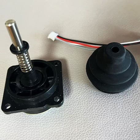 Electric wheelchair control joystick Hall universal control rod 360-degree intelligent joystick high-precision game joystick 3