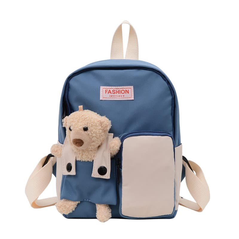 Cartoon children's schoolbag 2021 new kindergarten cute bear girl bag primary school student backpack wholesale 8