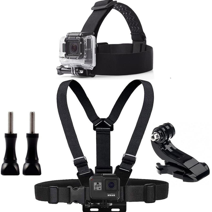 DJI action camera accessories GP wrist strap arm strap palm strap single shoulder strap school bag clip head strap chest strap bracket 4