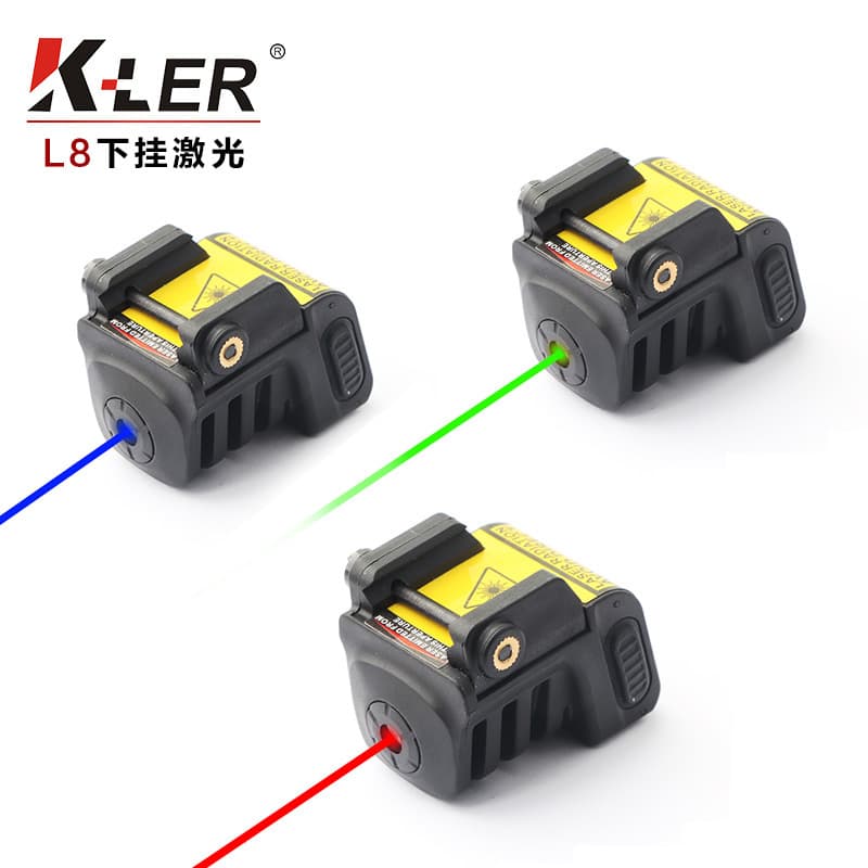 Outdoor hanging laser sight rechargeable button red, green and blue laser sight Laser sight 6