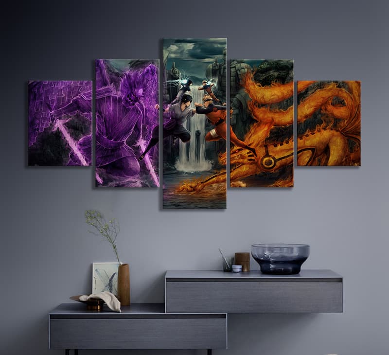 Foreign trade painting animation poster wall art modern children's room Nordic living room sofa bedroom hanging picture core 5