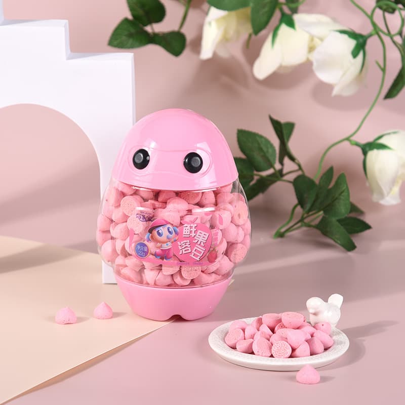 Fruit yogurt dissolved beans snacks baby milk beans multi-flavor bottled steamed buns organic food nutritional ready-to-eat 4