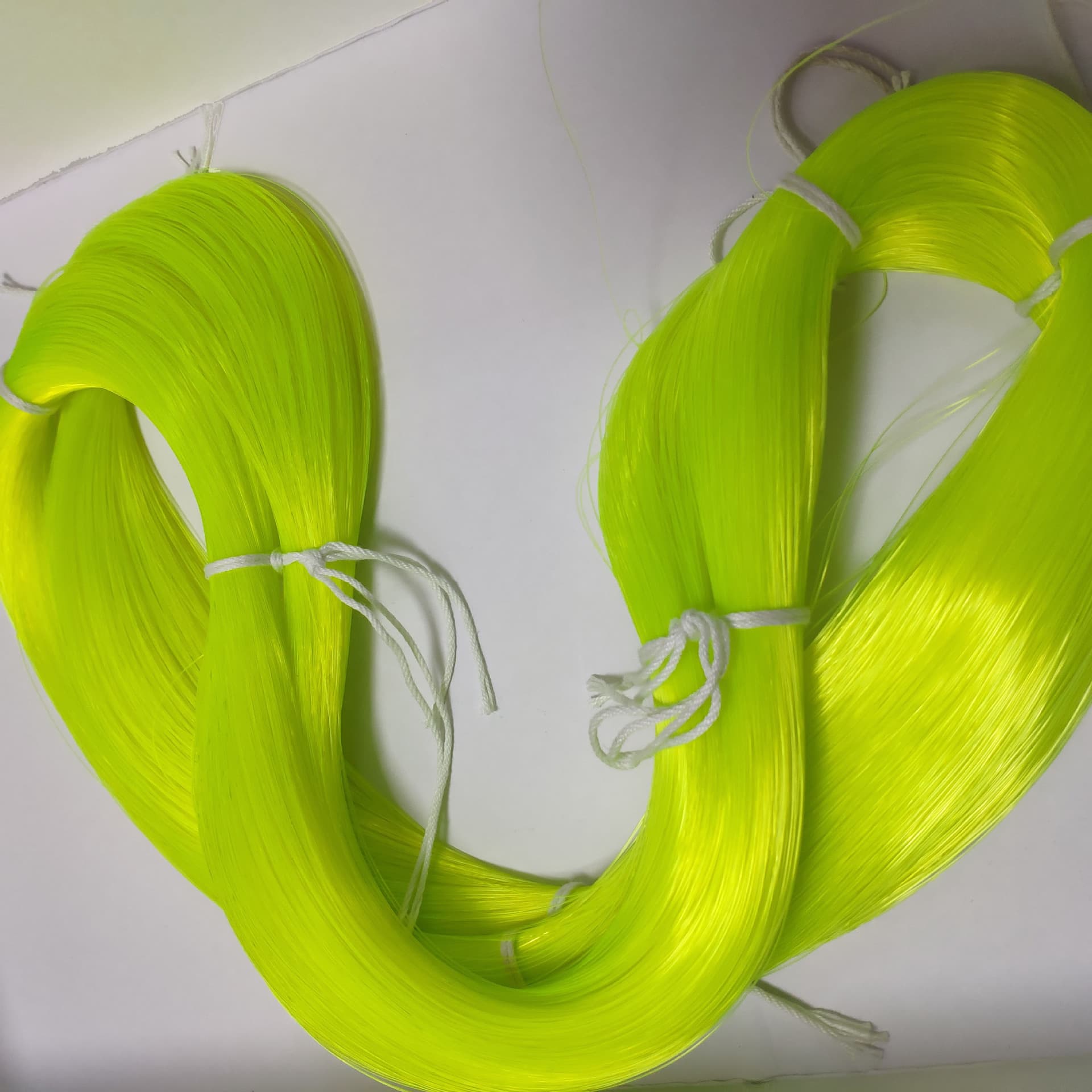 Imported raw material fishing line nylon monofilament plastic thread bulk line fishing net line thin rattan colorful fishing line braided jewelry 1 2