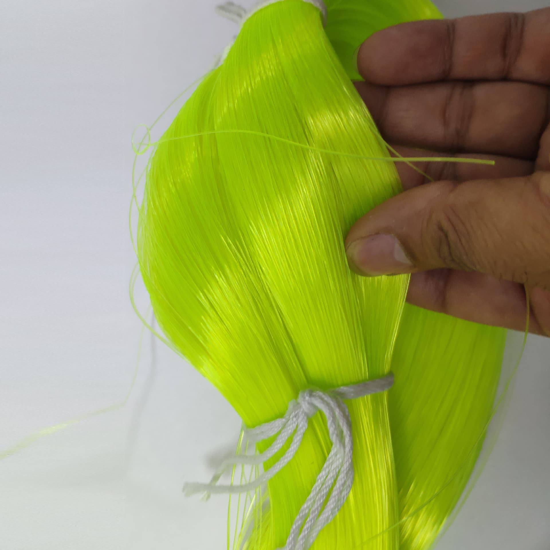 Imported raw material fishing line nylon monofilament plastic thread bulk line fishing net line thin rattan colorful fishing line braided jewelry 1 3