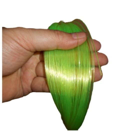 Imported raw material fishing line nylon monofilament plastic thread bulk line fishing net line thin rattan colorful fishing line braided jewelry 1 6