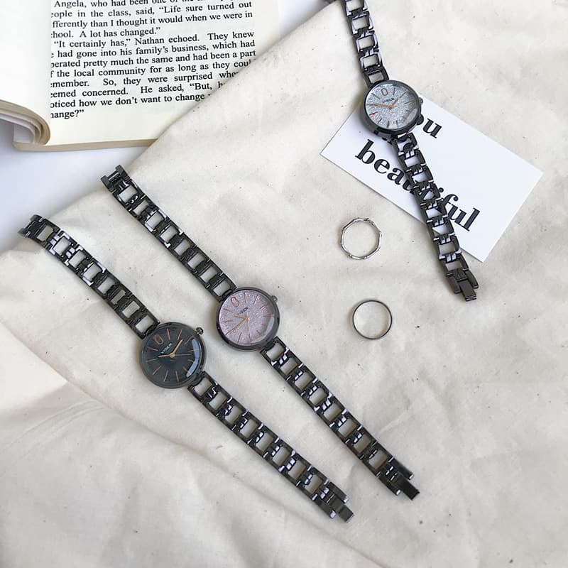 Japanese and Korean Xiaoxiang chain watch women's watch ins style college style student simple temperament fashionable atmosphere diamond 2