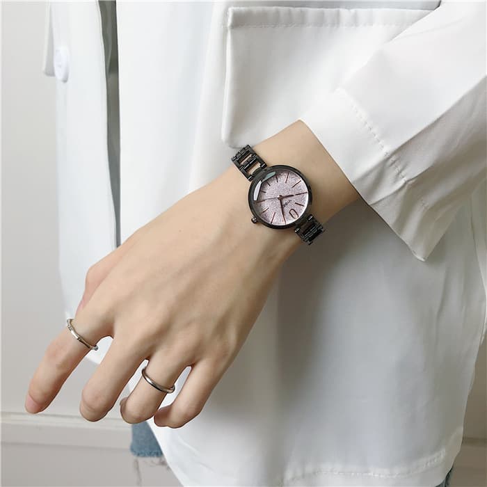 Japanese and Korean Xiaoxiang chain watch women's watch ins style college style student simple temperament fashionable atmosphere diamond 9