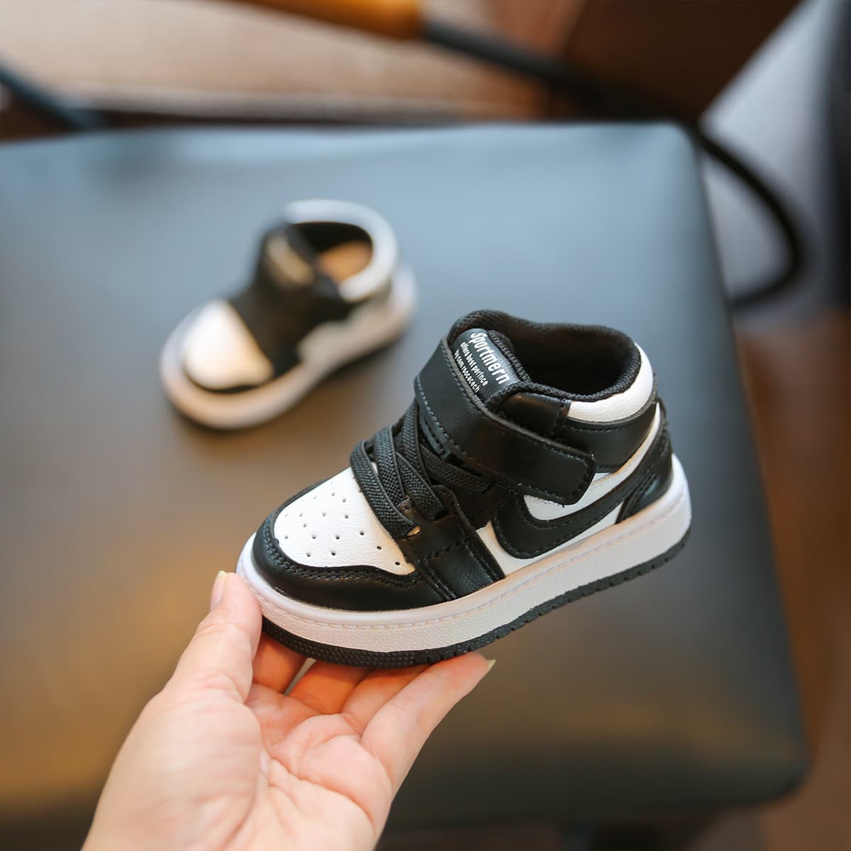 Baby shoes, men's spring and autumn children's sneakers, baby toddler shoes, soft soles, 0 to 1-3 years old children's shoes, boys' sneakers 9