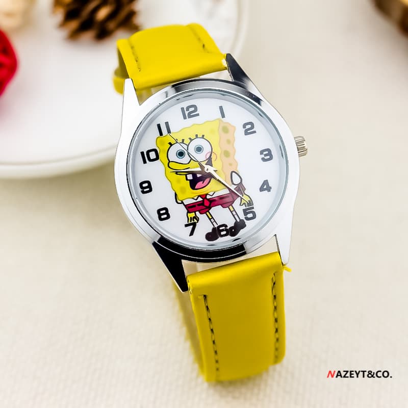 Cross-border popular children's belt cartoon watch primary school boys and girls cartoon cute electronic watch 2