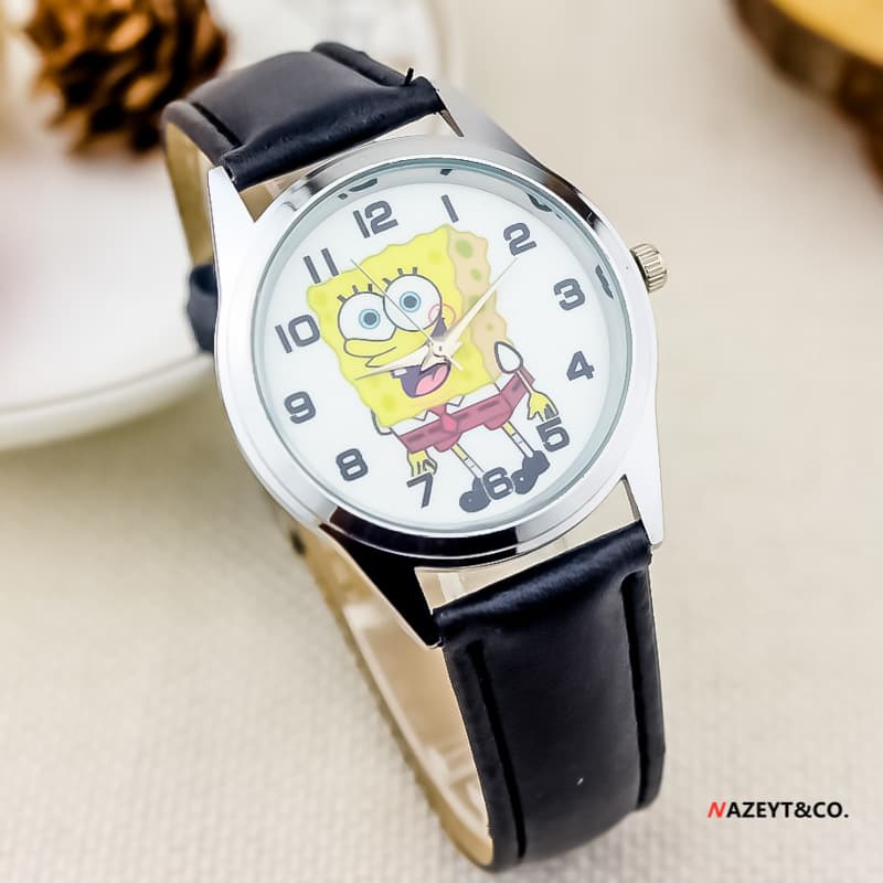 Cross-border popular children's belt cartoon watch primary school boys and girls cartoon cute electronic watch 3