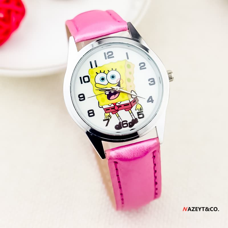 Cross-border popular children's belt cartoon watch primary school boys and girls cartoon cute electronic watch 8