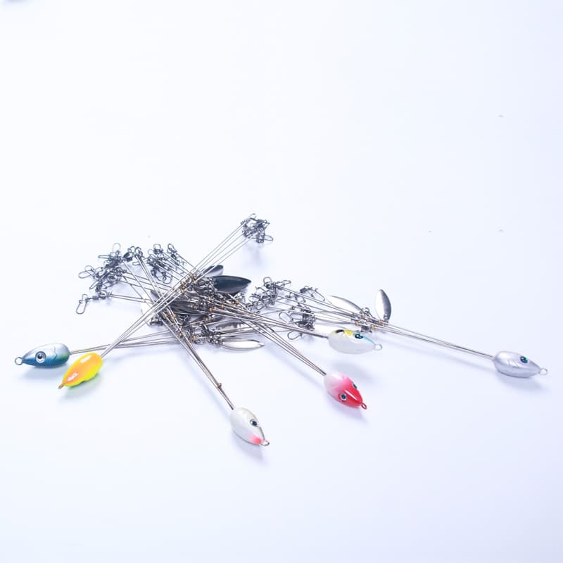 Liansen's new Alabama fishing set group attack lure lead head hook swivel pin fake bait accessories wholesale 5