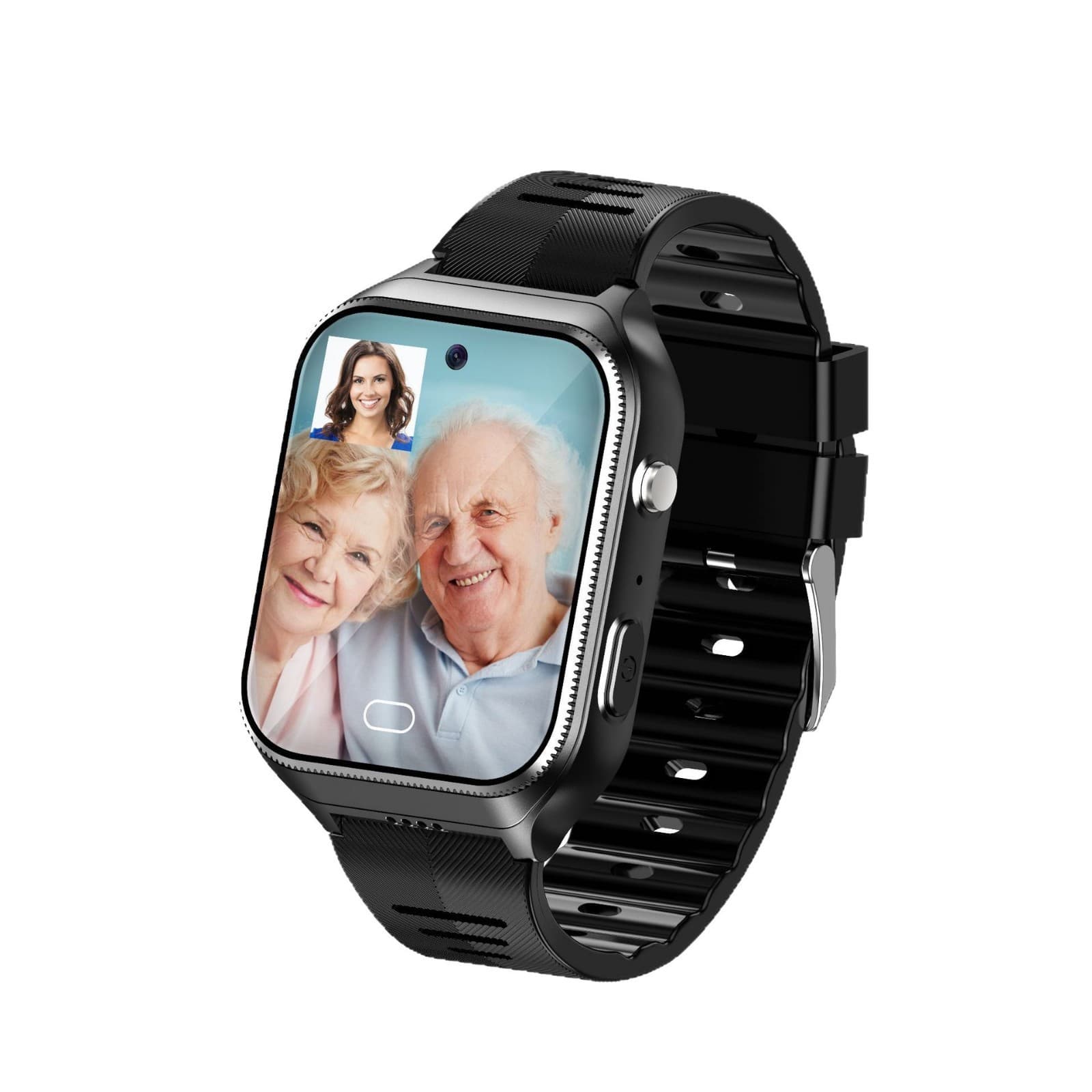 5G phone watch for the elderly, measuring heart rate, blood pressure and body temperature, making calls, smart loss prevention, fall positioning, prevention and health, full network connection 6
