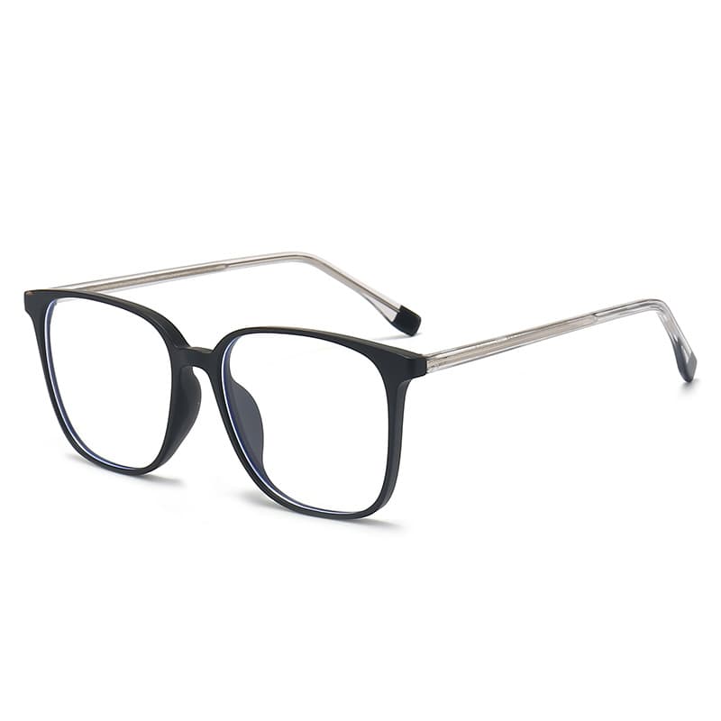 8314 New Anti-Blue Light Flat Mirror TR90 Glasses Frame Large Frame Flat No-Dimension Flat Mirror Manufacturer Wholesale 8