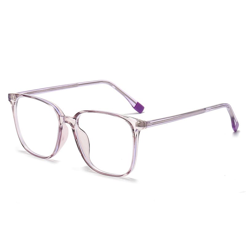 8314 New Anti-Blue Light Flat Mirror TR90 Glasses Frame Large Frame Flat No-Dimension Flat Mirror Manufacturer Wholesale 9
