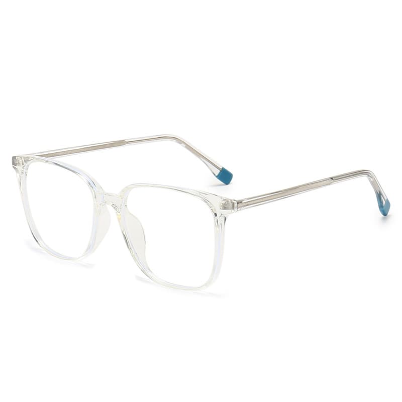 8314 New Anti-Blue Light Flat Mirror TR90 Glasses Frame Large Frame Flat No-Dimension Flat Mirror Manufacturer Wholesale 10