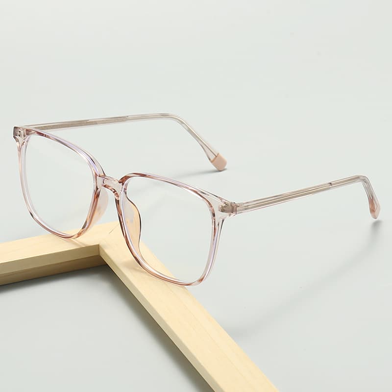 8314 New Anti-Blue Light Flat Mirror TR90 Glasses Frame Large Frame Flat No-Dimension Flat Mirror Manufacturer Wholesale 1