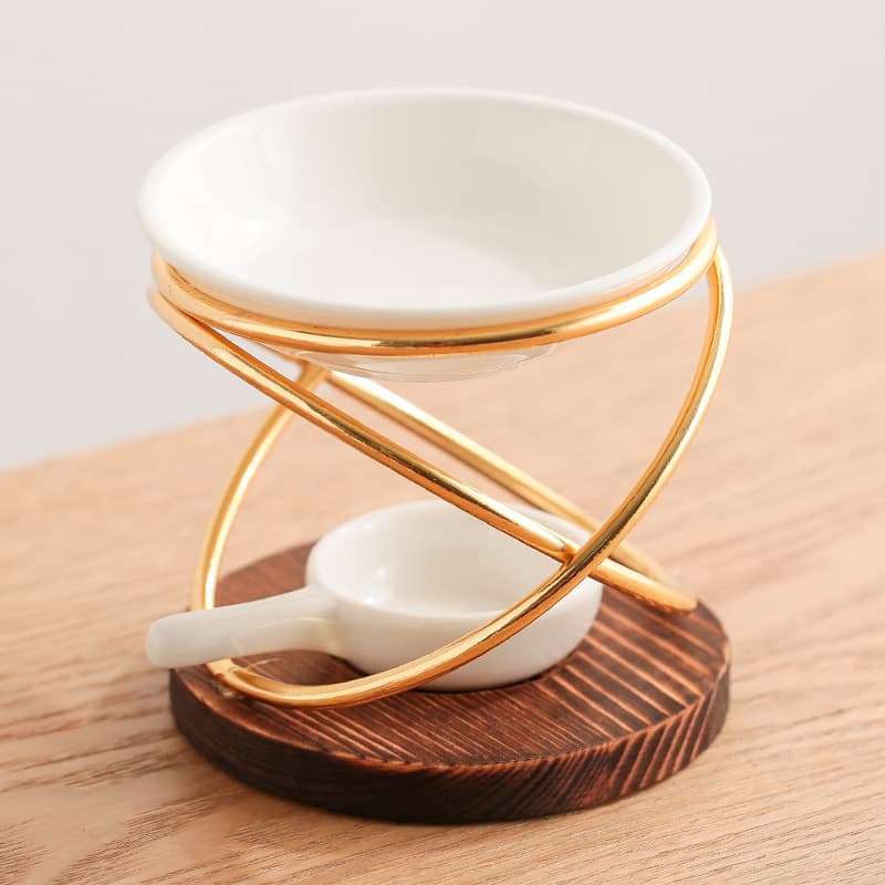 Wood-burning craft base, iron art aromatherapy stove, essential oil lamp, candle lamp stove, aromatherapy machine, cross-border Amazon foreign trade exclusive supply 7