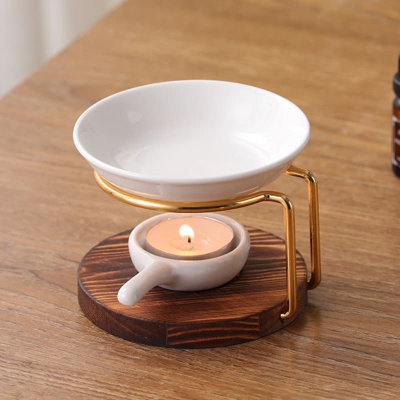 Wood-burning craft base, iron art aromatherapy stove, essential oil lamp, candle lamp stove, aromatherapy machine, cross-border Amazon foreign trade exclusive supply 8