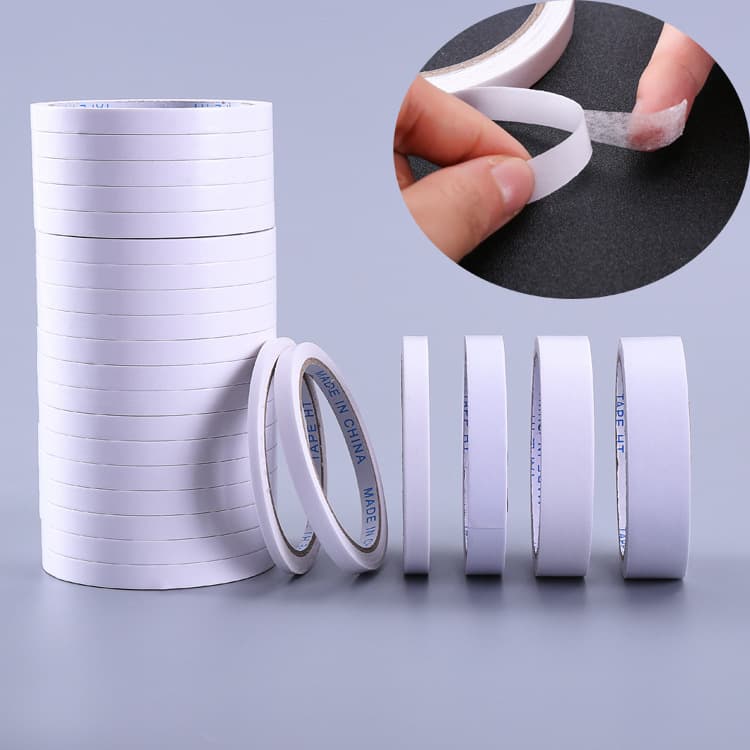 Office supplies double-sided tape strong adhesive ultra-thin double-sided tape packaging sealing two-sided tape stationery tape wholesale 2