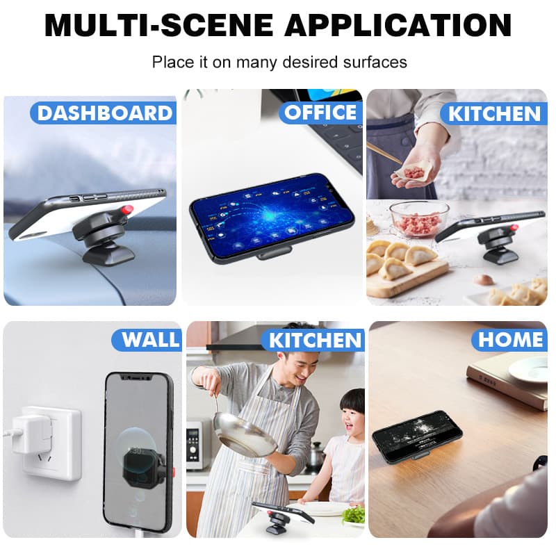 Cross-border Southeast Asia new quick-release mobile phone holder car navigation mobile phone holder wall-mounted mobile phone tablet holder 5