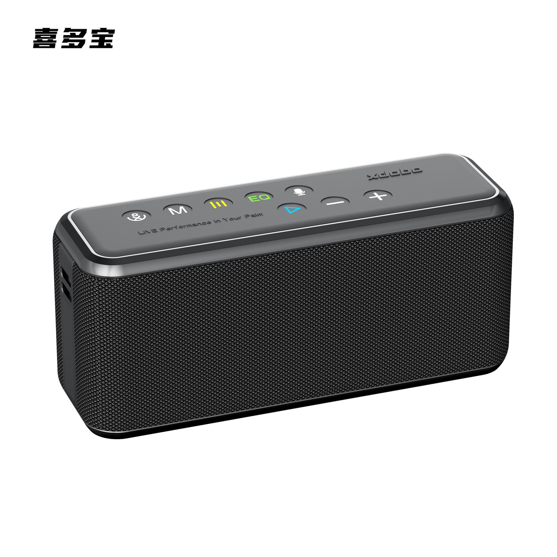 XDOBO X8 MAX 100-watt high-power outdoor portable Bluetooth speaker supports TWS computer audio 6