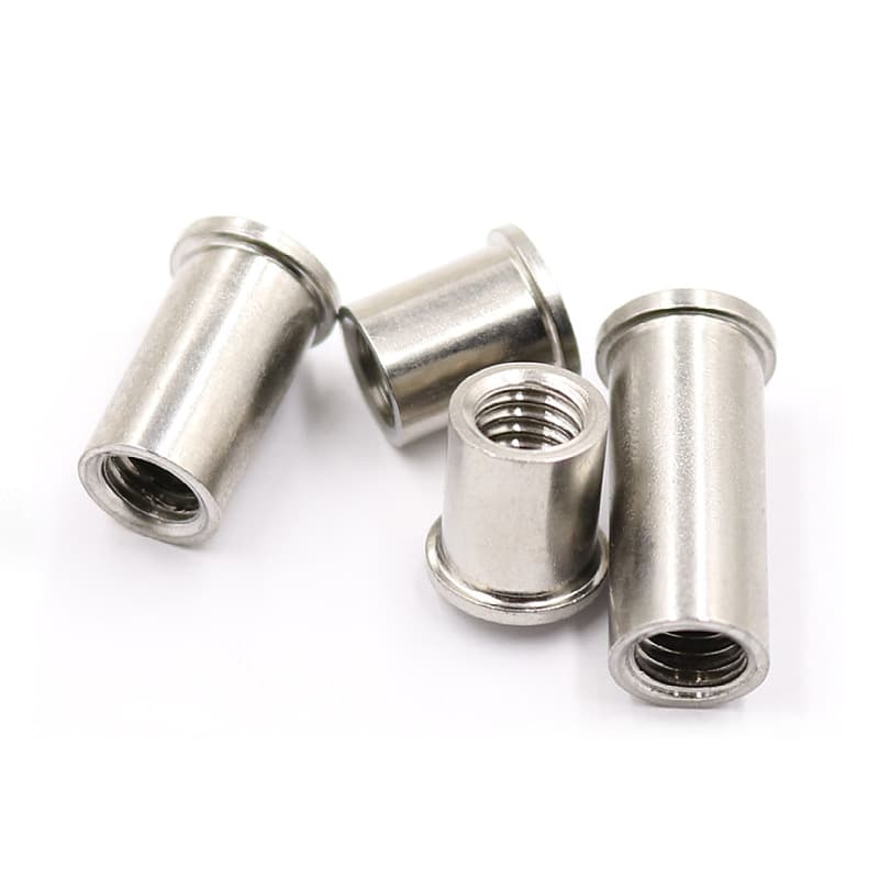 Stainless steel seed welding nut column ITS-M3M4M5M6 internal thread energy storage spot welding butt welding implant welding welding stud 4