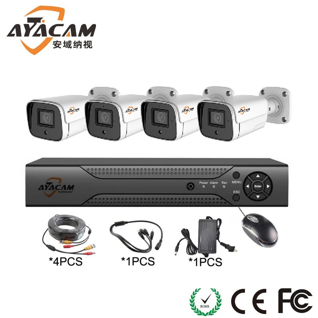 5 Megapixel Video Home Security HD 4K AHD Combo CCTV Camera Set Camera 2
