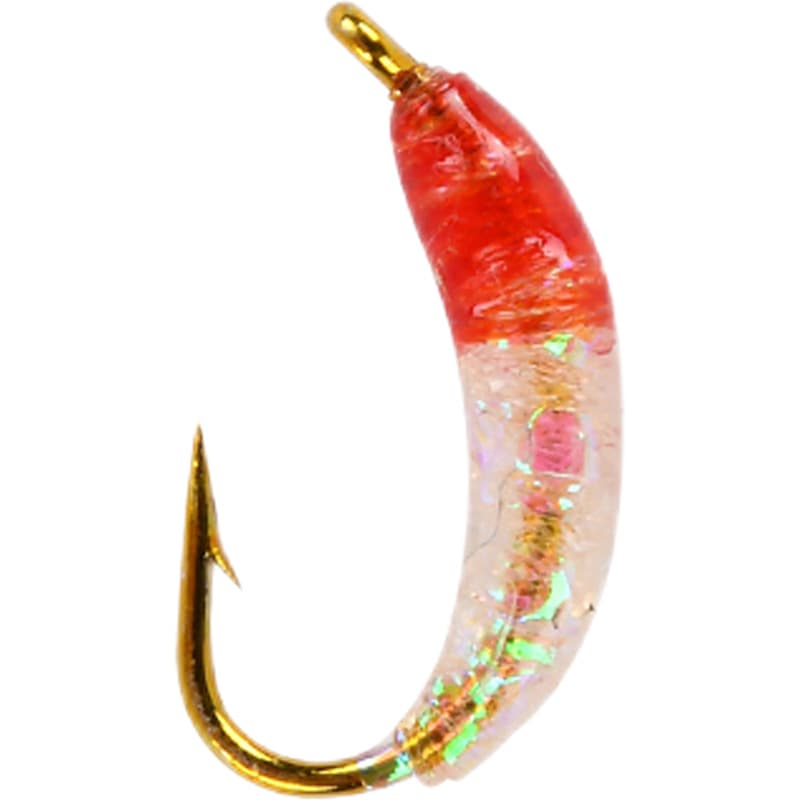Fly hook, fish scale hook, flash nymph hook, fly fishing lure, non-willow root imitation insect bait 6