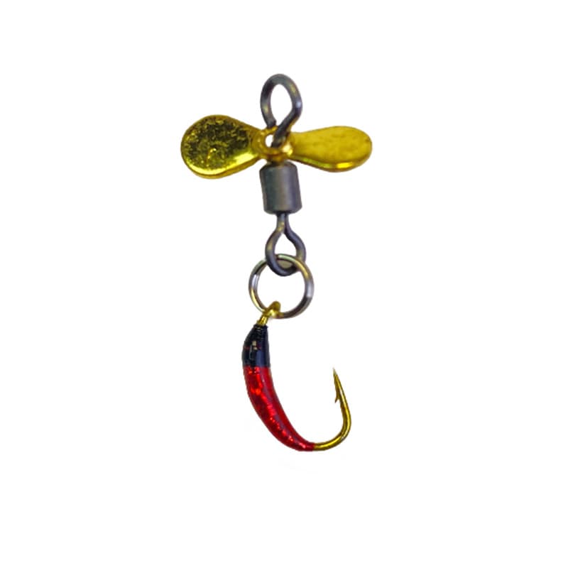 Fly hook, fish scale hook, flash nymph hook, fly fishing lure, non-willow root imitation insect bait 7