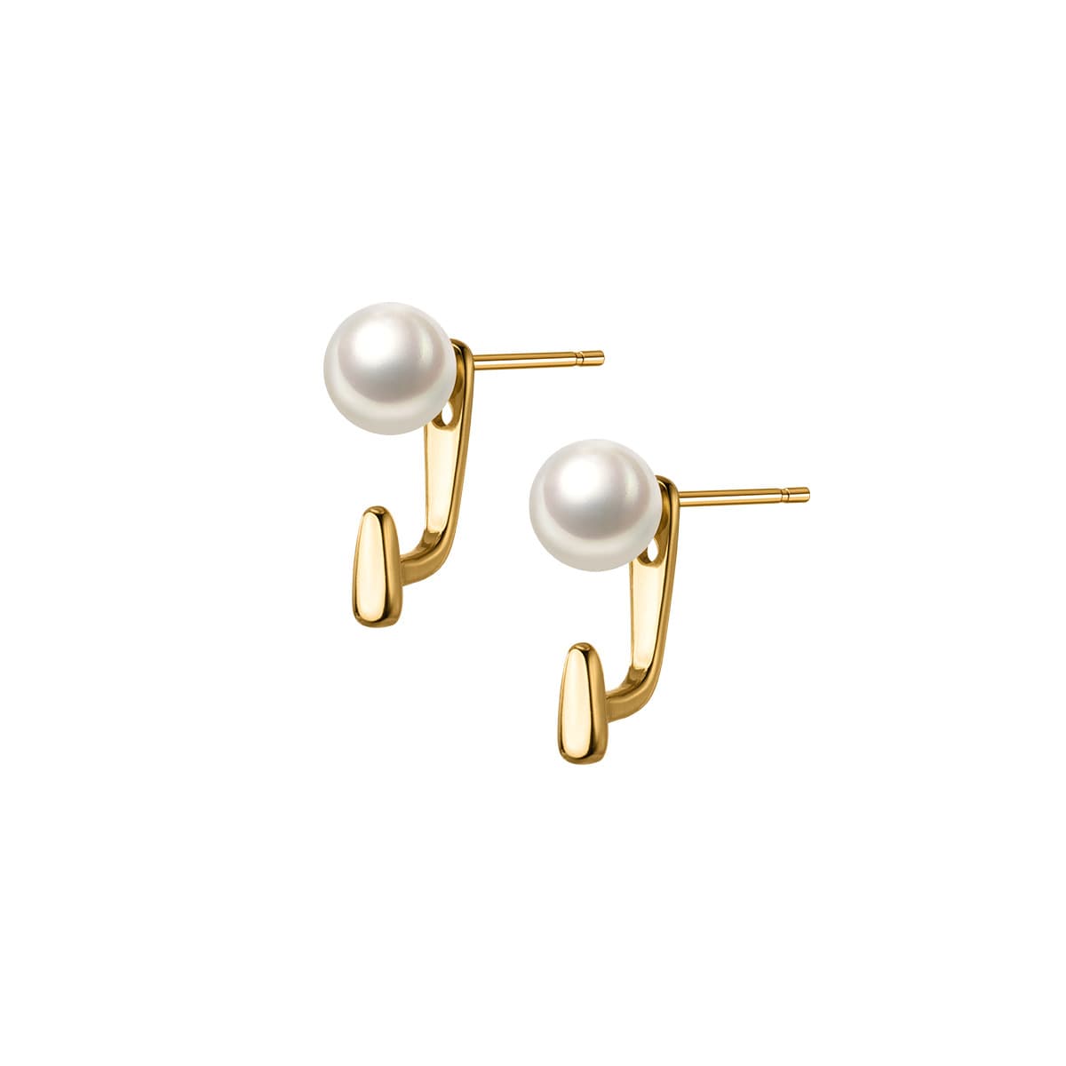 Nalan s925 silver small temperament pearlescent earrings fashionable elegant trendy ear jewelry M01343 6