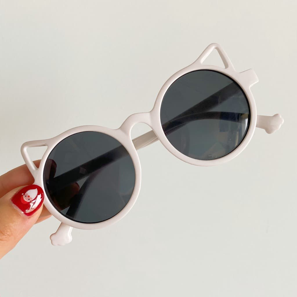 2024 new children's sunglasses fashion trend cat ear sunglasses children's sunglasses baby sunglasses 7