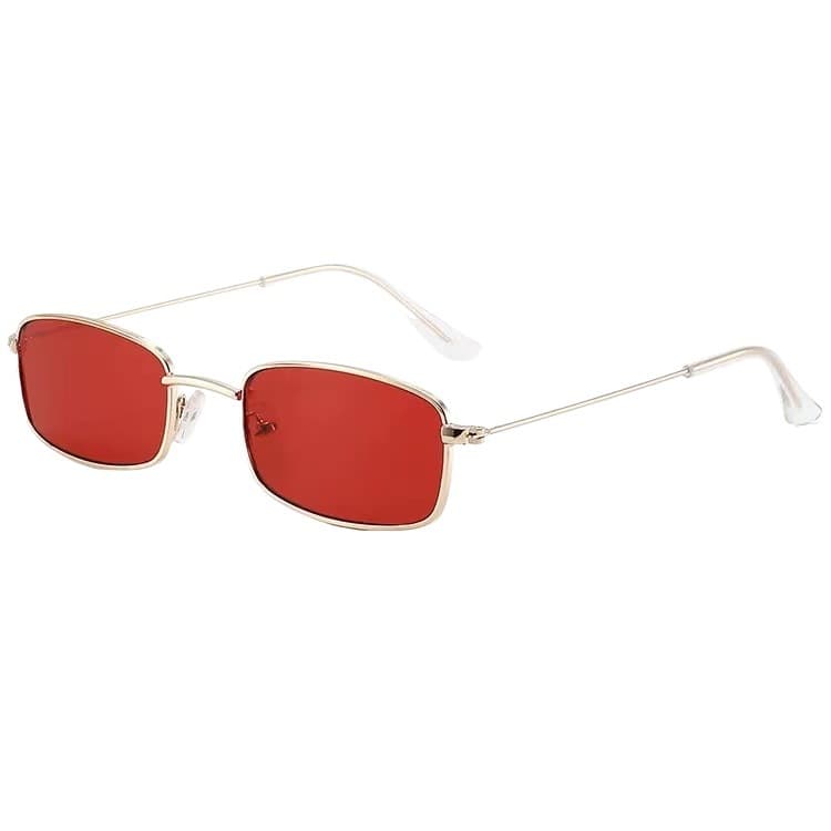 Metal small square frame sunglasses Korean style retro sunglasses men and women fashion trend sunglasses internet celebrity retro square glasses 6