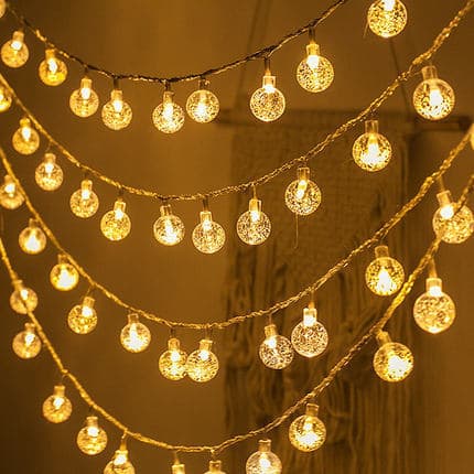 LED star light atmosphere light camping light ball light string birthday decoration bedroom internet celebrity decoration small lantern wholesale 9