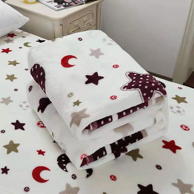 Falai Velvet Blanket Air Conditioning Cover Blanket Children's Blanket Lunch Break Thickened Coral Velvet Gift Blanket Manufacturer Wholesale Support Dropshipping 10