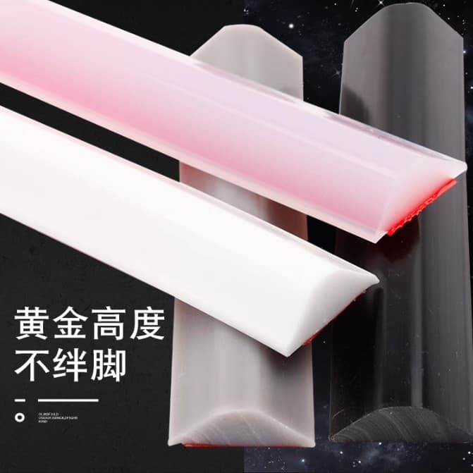 Bathroom water-retaining strip, bathroom floor water-retaining strip, shower room silicone water-retaining strip, triangle silicone fixing strip 3