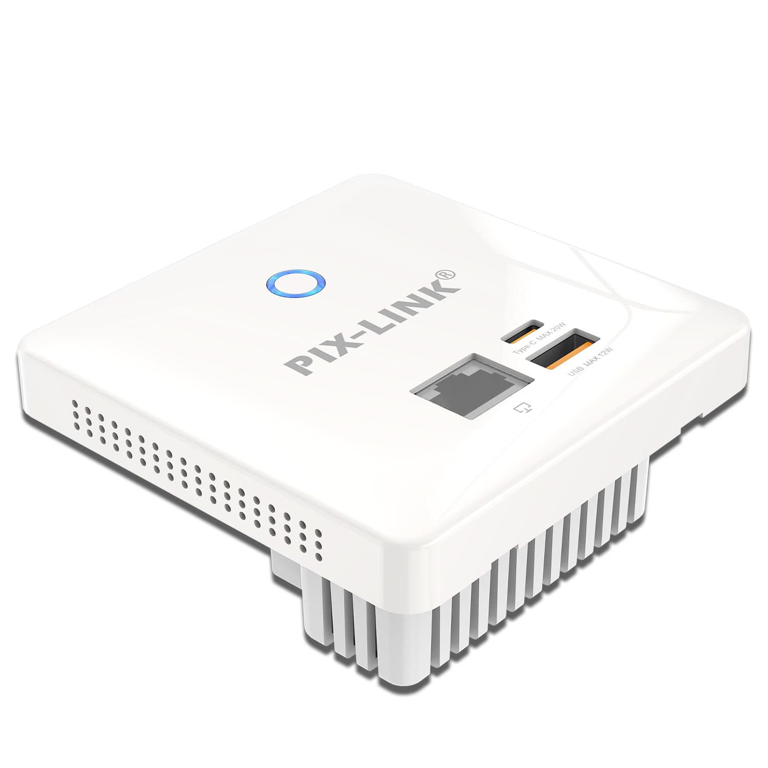 2021 New 300Mbps Home Network Cable RJ45 Access Point WiFi Wireless AP with USB and Type-C Fast Charging 1