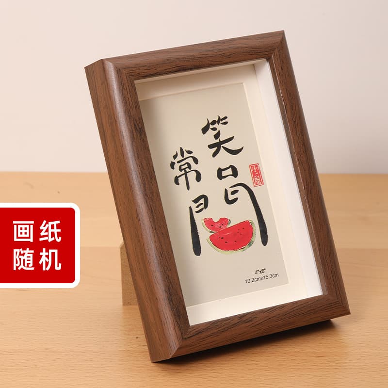 Hollow photo frame three-dimensional photo frame table 5678-inch photo frame A4 wall-mounted calligraphy calligraphy frame dried flower photo frame 8