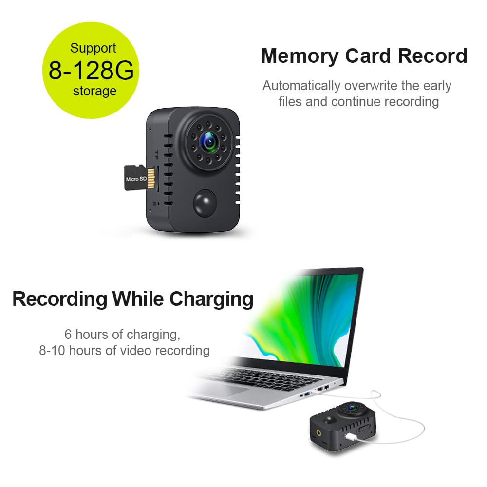 MD29 cross-border sports camera PIR low power recorder hot selling battery camera HD infrared night vision 5