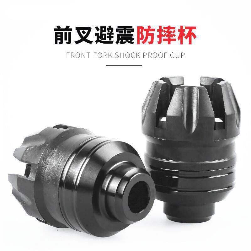 Motorcycle modification accessories decorative electric vehicle scooter modification accessories Suzuki anti-fall cup carved front fork cup 5