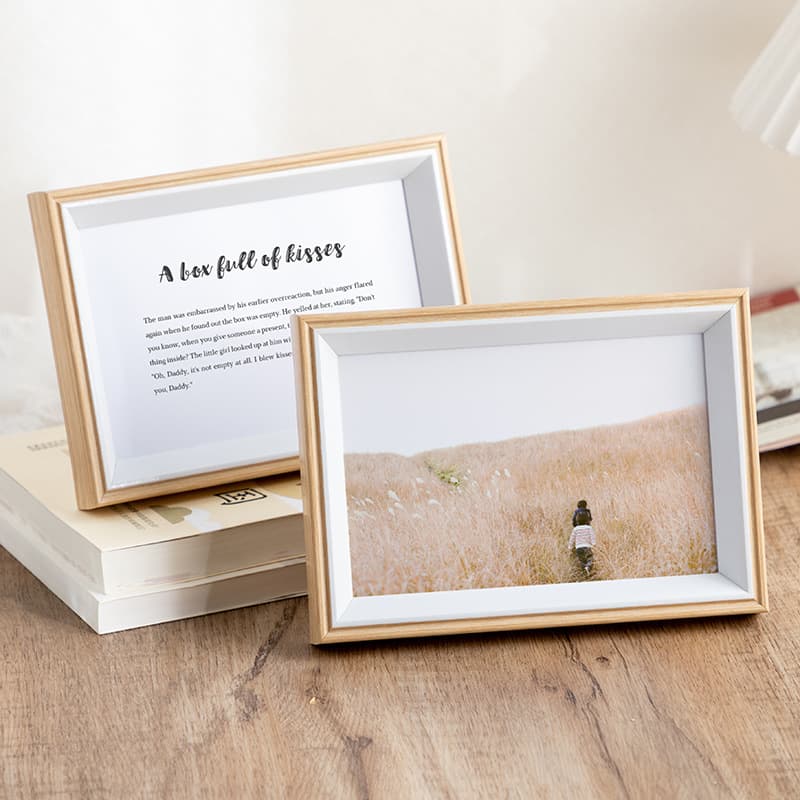Simple creative picture frame wholesale 5 inch 6 inch 7 inch 8 inch 10 inch a4 photo frame table living room decoration wall hanging frame 1