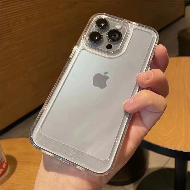 New 17 space shell iPhone16promax transparent 15 suitable for Apple 14 mobile phone case 13Pro protective cover