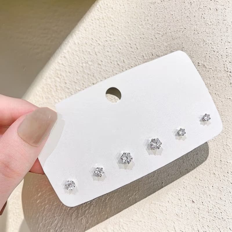 Temperament ear clip without piercing for women, flash diamond zircon ear bone nail, magnet ear socket ear nail, simple ear bone clip ear nail for men 10