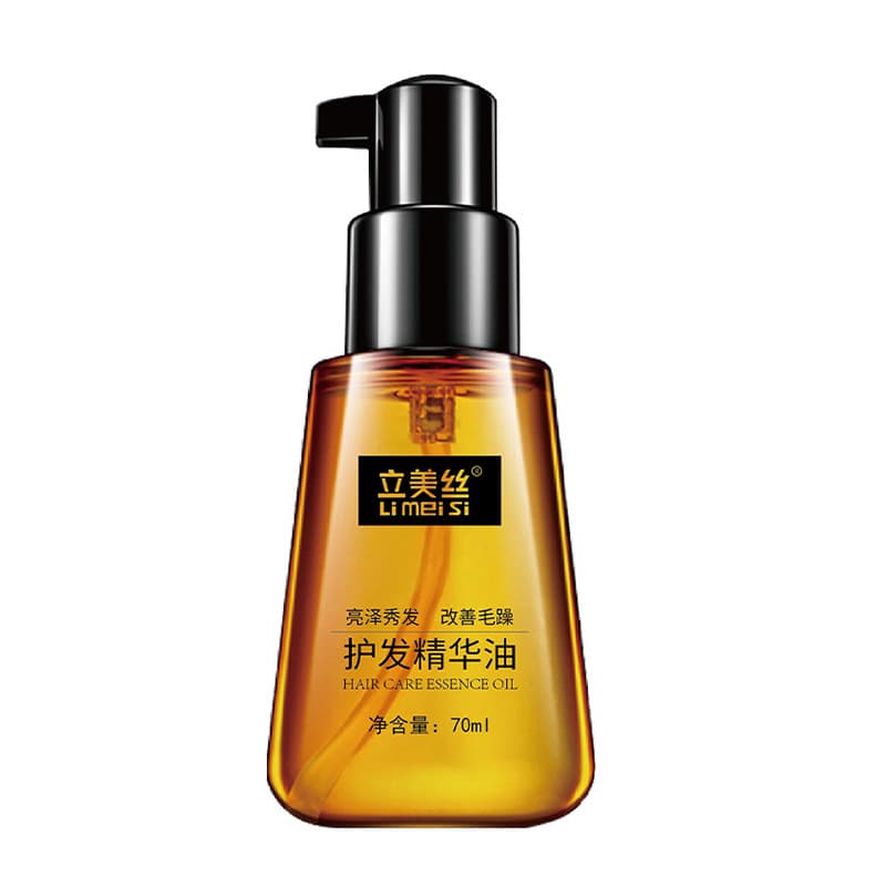 Moroccan hair care essential oil cares for curly hair, improves frizzy ends, moisturizes hair, leaves-free plants, smoothes and nourishes hair 6