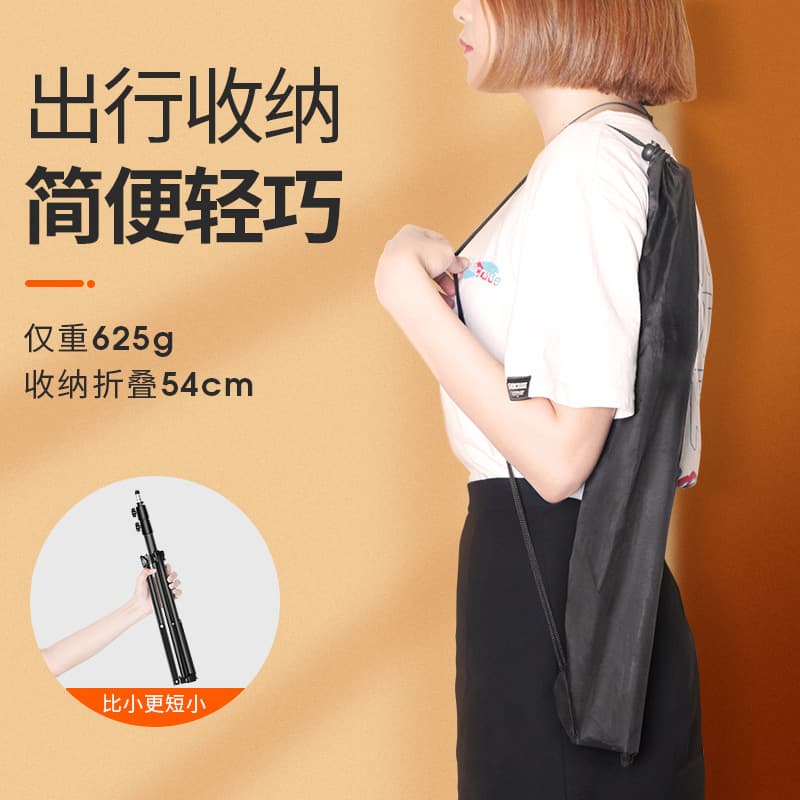 Mobile phone live broadcast tripod 360-degree rotating shooting artifact selfie camera triangle equipment complete set of floor-standing lazy 4
