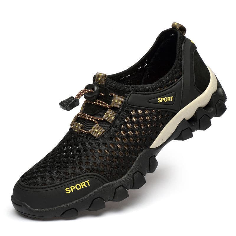 Wading shoes, men's shoes, sports shoes, men's summer mesh breathable shoes, casual running shoes, outdoor mesh mesh shoes 9